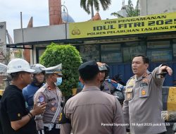 Kapolres Pimpin Patroli dan Pengaturan Lalin Serta Penanganan Kemacetan di Pelabuhan Tanjung Priok