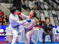 Bripda Jessica, Polwan di Polda Riau, Sabet Medali Emas Kejuaraan Karate di Malaysia