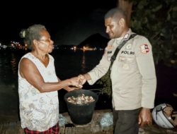 Polisi Ajak Warga Enggros Jaga Kedamaian Lewat Pendekatan Humanis