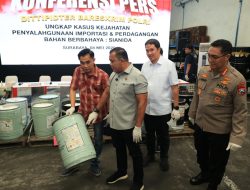 Bareskrim Polri Bongkar Perdagangan Ilegal Sianida di Surabaya dan Pasuruan, Omzet Capai Rp 59 Miliar