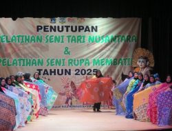 Tarian Burung Raja Udang Tampil Memukau Pada Penutupan Pelatihan Seni Rupa Membatik dan Tarian Nusantara