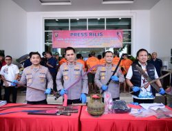 Polda Jambi Tangkap 274 Pelaku Premanisme, 32 Orang Ditahan
