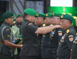 Kasad Pimpin Sertijab 5 Jabatan Strategis TNI AD dan Terima Laporan Kenaikan Pangkat 34 Pati