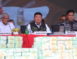 Pemusnahan Barang Bukti Narkotika BNN Sebanyak 2 Ton Sabu