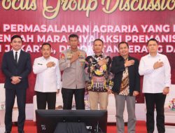 Polda Metro Jaya Gelar FGD Bahas Konflik Agraria dan Premanisme di Jabodetabek
