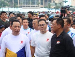 Brimob Polda Metro Jaya Hadirkan Kendaraan dapur lapangan di CFD Semarak Hari Bhayangkara ke-79