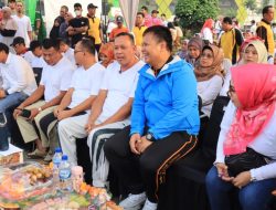 Polres Metro Bekasi Kota Gelar Pelayanan Publik Dalam Rangka HUT Bhayangkara Ke.79 Saat Car Free Day disambut Antusias Warga