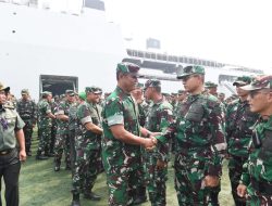 Wakasad Mewakili Menhan RI Berangkatkan Personel TNI AD ke Satuan Jajaran di Seluruh Wilayah Tanah Air