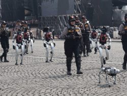 Robot Humanoid dan K9: Mimpi Inovasi Teknologi Polri dalam Syukuran Hari Bhayangkara ke-79