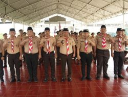 Rutan Kelas I Cipinang Ikuti Upacara Pembukaan Perkemahan Satya Dharma Bhakti Pemasyarakatan tahun 2025 secara virtual