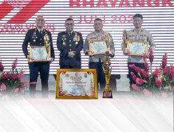 Lomba Layanan Polisi 110, Kapolresta Manokwari terima penghargaan dari Kapolda Papua Barat