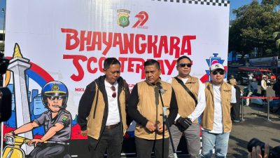 Ribuan Biker Ramaikan Bhayangkara Scooter Days di Jakarta, Kapolda: Ini Wadah Kampanye Safety Riding