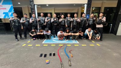 Patroli Perintis Presisi Bekuk 9 Remaja Tawuran di Kramat Raya