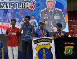 Brimob Polda Metro Jaya Raih Juara Umum 3 pada Kejuaraan Taekwondo Kapolri Cup Ke-6 Tahun 2025