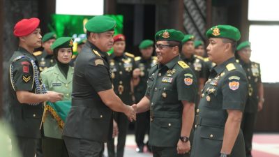Pimpin Sertijab Kapusbekangad, Kasad Tekankan Peran Strategis Logistik TNI AD