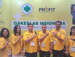 Ketua GAKESLAB DKI Jakarta, Andri Noviar Hadiri Pembukaan Pameran IndoHealth Care & GAKESLAB Expo 2025