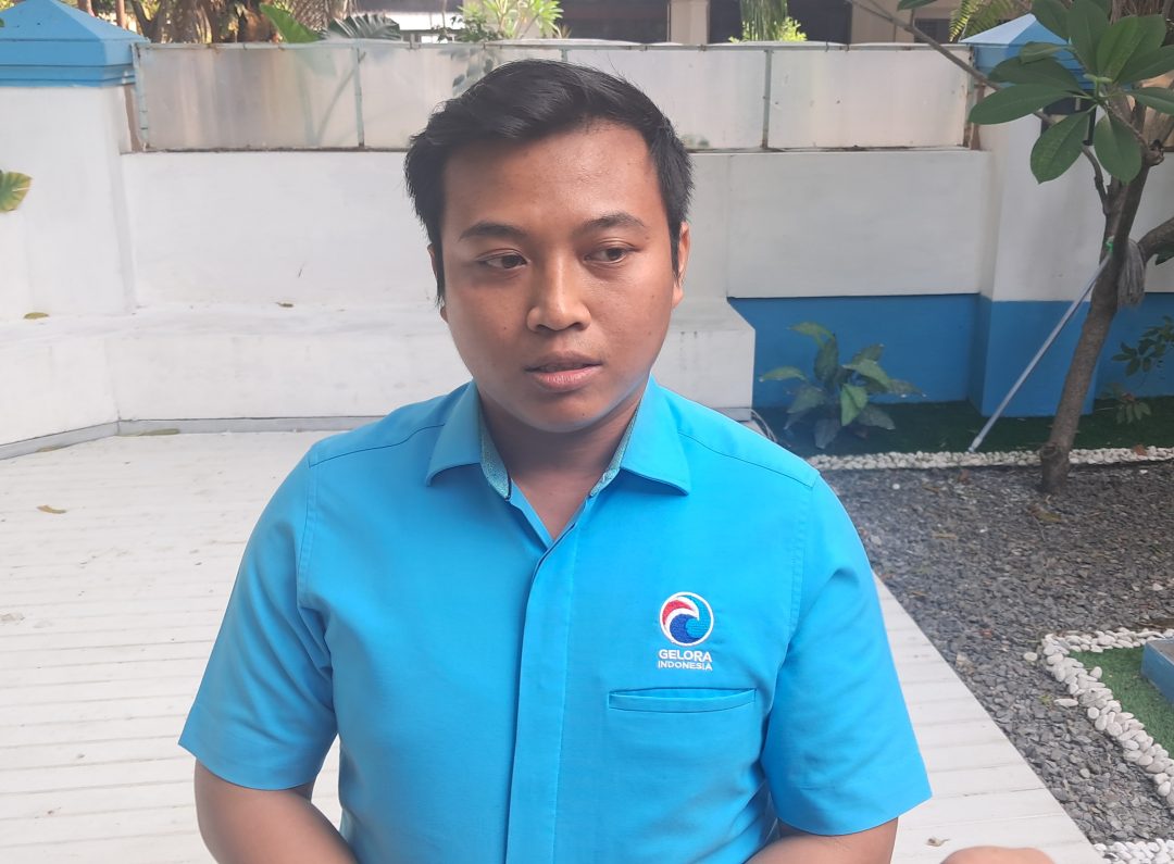 Ketua Gelora DPW Jawa Barat Rizki Ramadhani Putra
