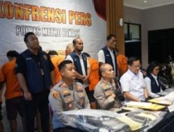 Polres Metro Bekasi Berhasil Tangkap 3 Pelaku Curanmor