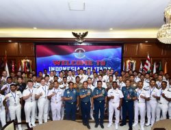 PANGLIMA KOLINLAMIL TERIMA KUNJUNGAN KEHORMATAN TARUNA KJK 2025 DAN DELEGASI ASEAN PLUS CADET SAIL (APCS)