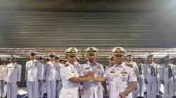 WUJUD REGENERASI KEPEMIMPINAN TNI AL, KOMANDAN KRI BANDA ACEH-593 RESMI DISERAHTERIMAKAN