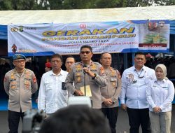 Wakapolda Metro Jaya Buka Gerakan Pangan Murah Jelang HUT ke-80 RI