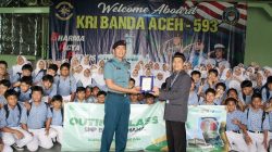 PELAJAR SMP ISLAM RUHAMA LABSCHOOL ANTUSIAS IKUTI WARSHIP TOUR DI KRI BANDA ACEH-593