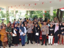 Polsek Metro Menteng Gelar “Jum’at Curhat Plus” di RPTRA Borobudur, Warga Antusias Sambut Layanan Publik dan Bazar Murah
