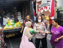 Polda Metro Jaya Bersama Bulog Gelar Gerakan Pangan Murah, 3 Ton Beras Terserap Masyarakat