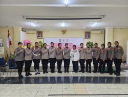 Polwan Polda Metro Jaya dan Polres Metro Jakarta Timur Gelar Bhakti Sosial Sambut Hari Jadi ke-77
