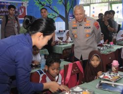 Polda Kalsel Grand Opening SPPG, Bagikan Makan Bergizi Gratis untuk 1.700 Anak