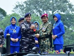PANGLIMA KOLINLAMIL HADIRI TASYAKURAN RESTRUKTURISASI KORPS MARINIR DAN 14 KODAERAL TNI AL