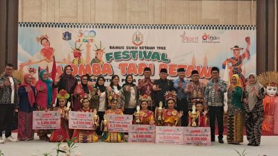 Bamus Suku Betawi 1982 Gelar Festival Lomba Tari Betawi Piala Gubernur DKI Jakarta