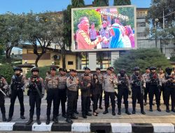 Ciptakan Rasa Aman, Dalmas Polda Metro Jaya Patroli Skala Besar di Tiga Wilayah Ibu Kota