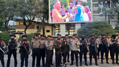 Ciptakan Rasa Aman, Dalmas Polda Metro Jaya Patroli Skala Besar di Tiga Wilayah Ibu Kota