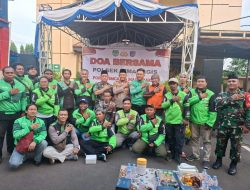 Mapolsek Cimanggis, TNI, Forum Komunikasi Pimpinan Cabang dan Masyarakat Gelar Doa Bersama