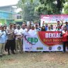 Wali Kota dan Kapolres Metro Depok Bersama Buruh Canangkan Deklarasi Damai dan Bersihkan Pos Lantas yang Dirusak