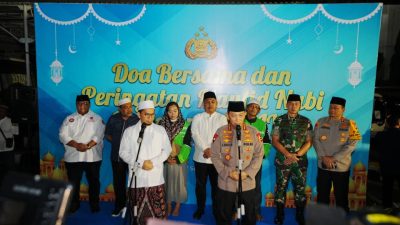 Hadiri Doa Bersama dan Peringatan Maulid Nabi, Kapolri Ajak Masyarakat Jaga Persatuan dan Kesatuan Untuk Memajukan Indonesia