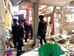 Detasemen Gegana Satbrimob Polda Metro Jaya Tangani Ledakan Gas di Pondok Cabe Ilir, Tangerang Selatan