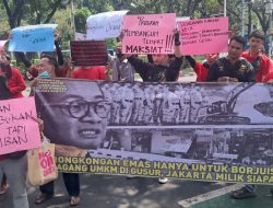 Kerongkongan Emas Hanya Untuk Kaum Aristokrasi, Pelaku UKM Pasar Barito Di Singkirkan Jakarta Milik Siapa?