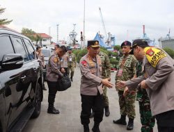 Pengamanan Kunjungan Presiden RI Prabowo Subianto Tinjau Kekuatan Maritim TNI AL dan Anugerahkan Kenaikan Pangkat di Mako Kolinlamil Jakarta”