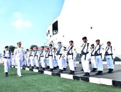 Kolinlamil Gelar Upacara Hut ke 80 TNI, TNI Prima – TNI Rakyat – Indonesia Maju