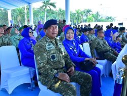Panglima Kolinlamil Bersama Jajaran TNI Hadiri Upacara Peringatan Hut Ke 80 Di Monas