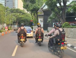 Ciptakan Rasa Aman dan Nyaman Polda Metro Jaya Laksanakan Patroli Skala Besar