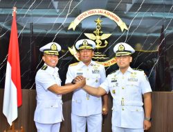 Kolinlamil Laksanakan Sertijab Kadisharkap, Tegaskan Komitmen Kesiapan Armada