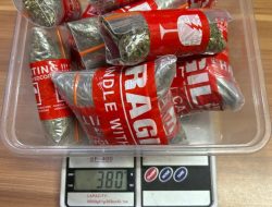 Sat Resnarkoba Polres Metro Bekasi Kota Berhasil Mengamankan 2 Pengedar, Sita Total 1,567 Gram Ganja dan Sabu