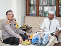 Kapolres Metro Jakarta Utara Silaturahmi ke Kediaman Habib Boften di Tanjung Priok