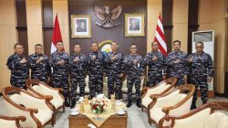 Perkuat Sinergi AntarKomando, Panglima Kolinlamil Audiensi Dengan Pangkoarmada II Di Surabaya