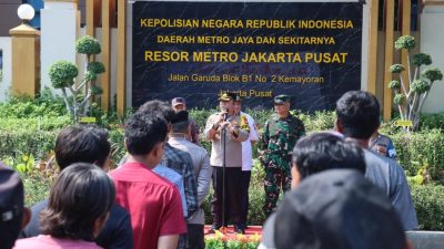 Kapolres Metro Jakarta Pusat Gaungkan ‘Jaga Jakarta’ Ajak Warga Jadi Garda Terdepan Keamanan