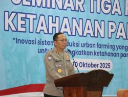 Polda Metro Jaya Gelar Seminar Tiga Pilar Bahas Inovasi Urban Farming untuk Ketahanan Pangan