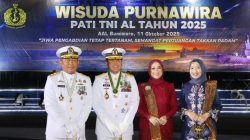 Panglima Kolinlamil Menghadiri Upacara Wisuda Purna Wira Pati TNI AL Tahun 2025